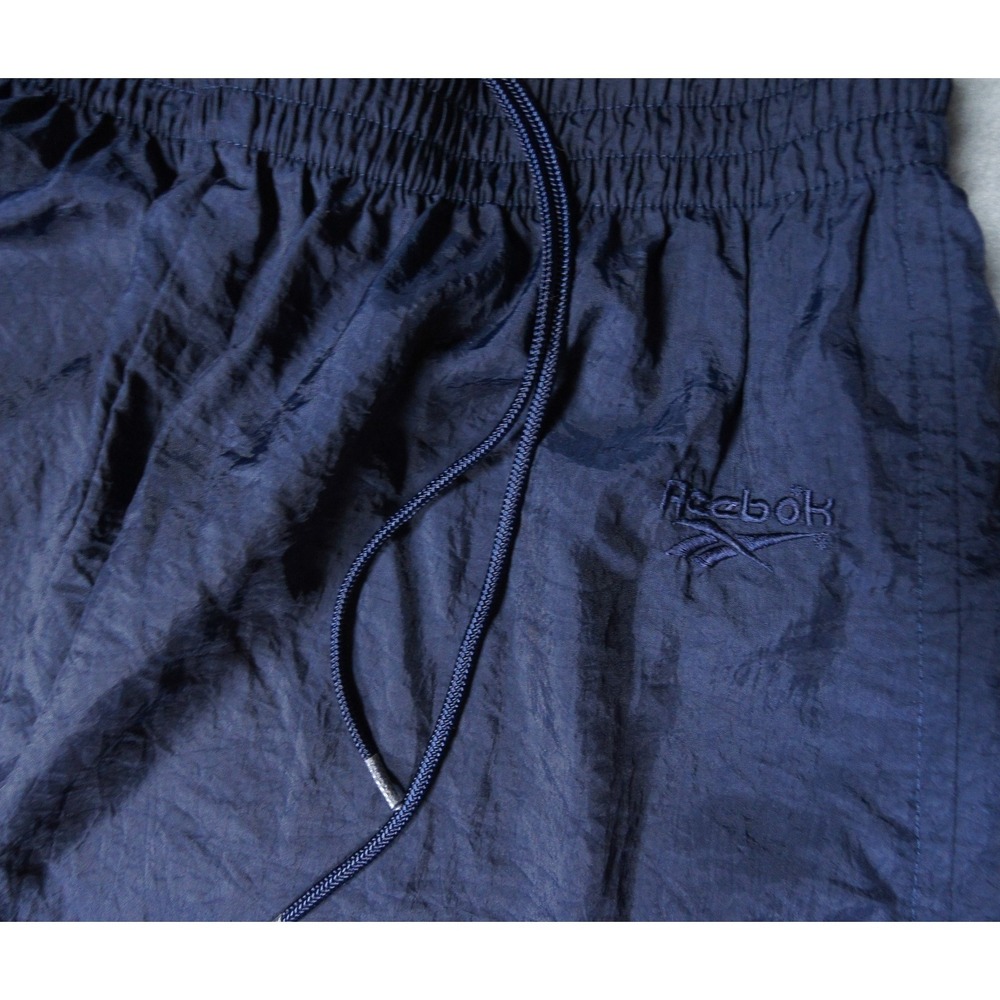 Vintage Reebok Pants Mens XL Blue Windbreaker 90s Y2K Gorpcore Outdoors Adult - Picture 3 of 14